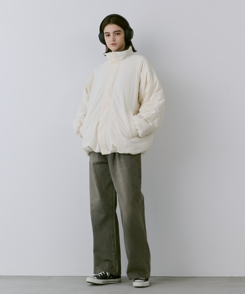 [flaner] блузон MEDIUM "теплый" белый женский 