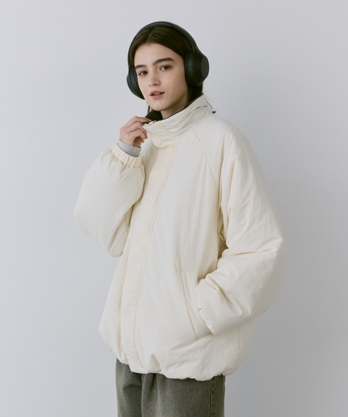 [flaner] блузон MEDIUM "теплый" белый женский 