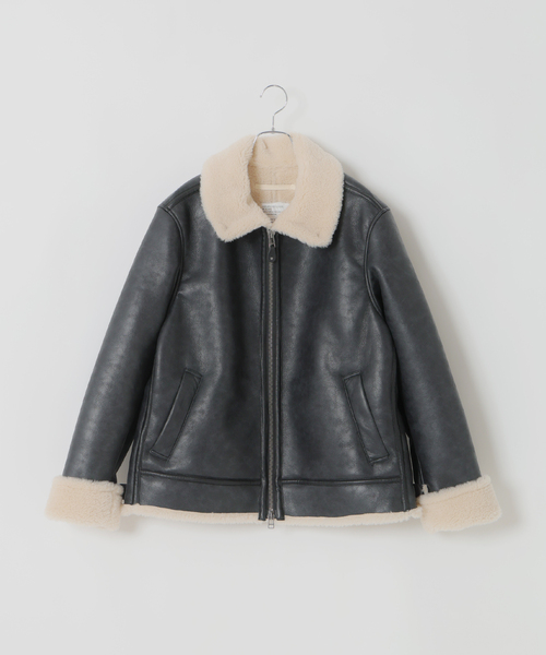 B.C STOCK（ベーセーストック） ブルゾン アウター スムースフェイク