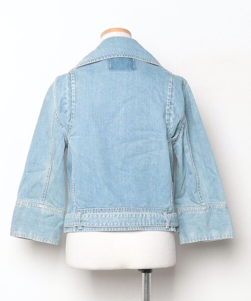 「Laula」 デニムジャケット 2 ブルー レディース_画像2