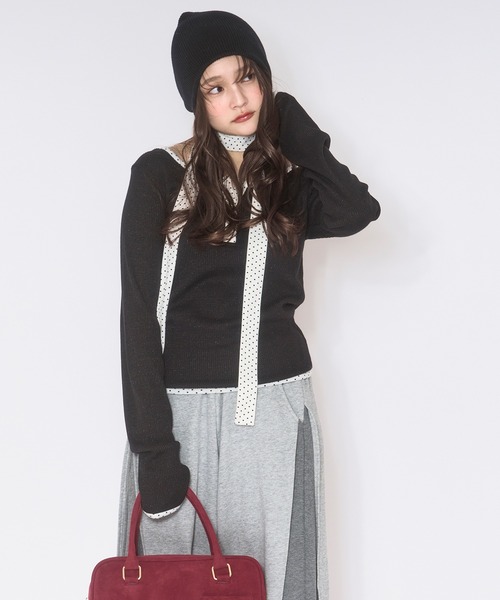 loin nuit tシャツ choker henry rib tops / チョーカーヘンリーリブ