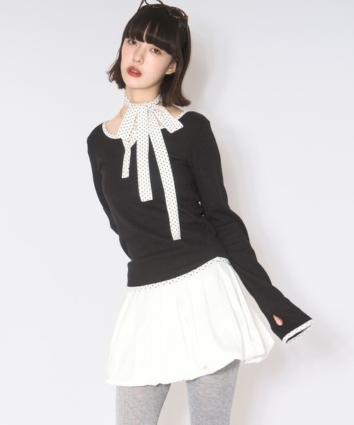 loin nuit tシャツ choker henry rib tops / チョーカーヘンリーリブ