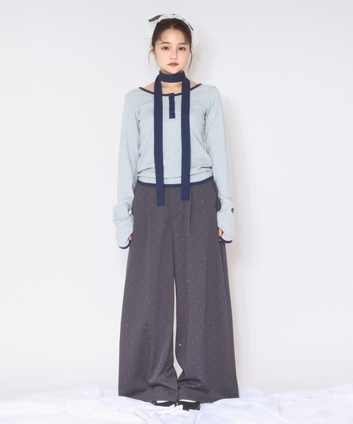 loin nuit tシャツ choker henry rib tops / チョーカーヘンリーリブ