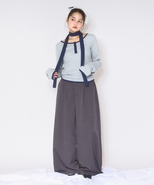 loin nuit tシャツ choker henry rib tops / チョーカーヘンリーリブ