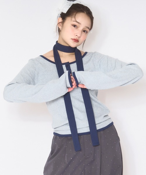 loin nuit tシャツ choker henry rib tops / チョーカーヘンリーリブ