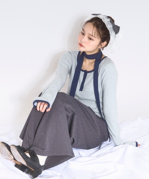 loin nuit tシャツ choker henry rib tops / チョーカーヘンリーリブ