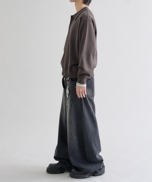 セーター ニット Heavy Hi-gauge Knit Shirt / ヘビーハイゲージニット