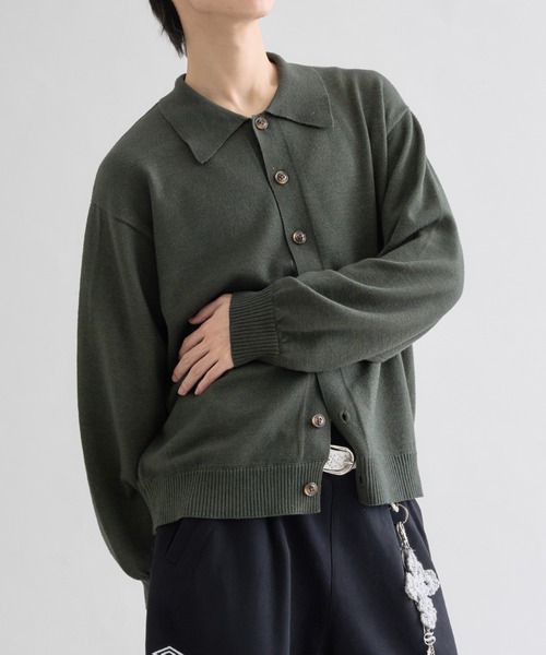 hui-hui ウィウィ クレイジーパターン ローゲージニット アッシュペー セーター ニット Heavy Hi-gauge Knit Shirt / ヘビーハイゲージニット