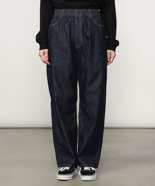 Danton（ダントン） デニムパンツ 36 グレー レディース : ZOZOTOWN