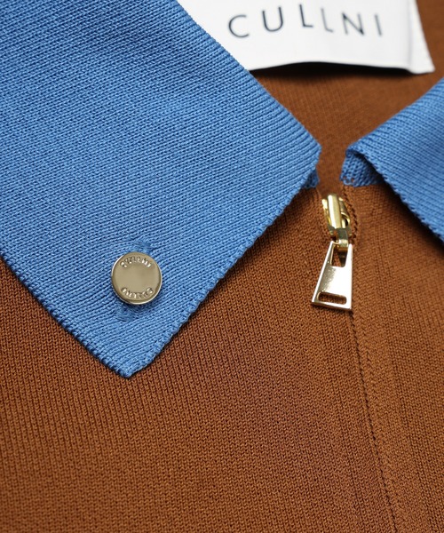 CULLNI（クルニ） ブルゾン アウター Big Pocket Zip Up Knit Jacket