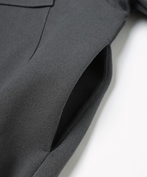 CULLNI（クルニ） ブルゾン アウター Big Pocket Zip Up Knit Jacket