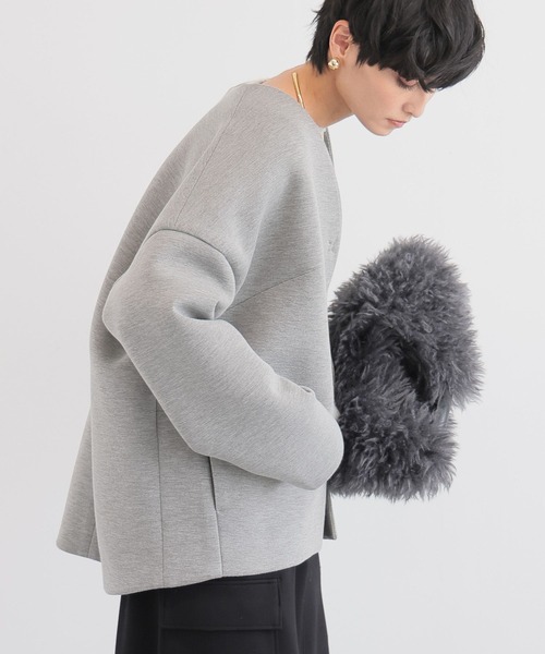 美品　BARNYARDSTORM ノーカラージャケット グレー BARNYARDSTORM（バンヤードストーム） ノーカラージャケット FREE