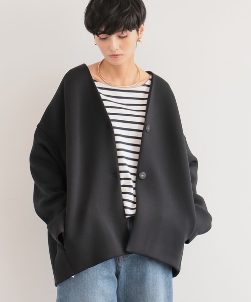 美品　BARNYARDSTORM ノーカラージャケット グレー BARNYARDSTORM（バンヤードストーム） ノーカラージャケット FREE