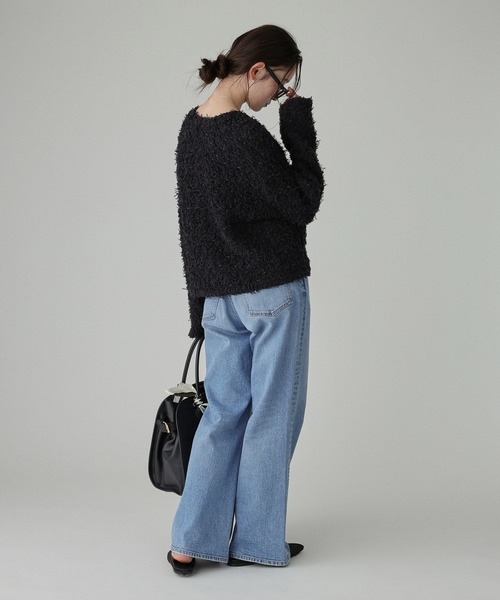 BABYLONE（バビロン） ジャケット ノーカラージャケット ツイード