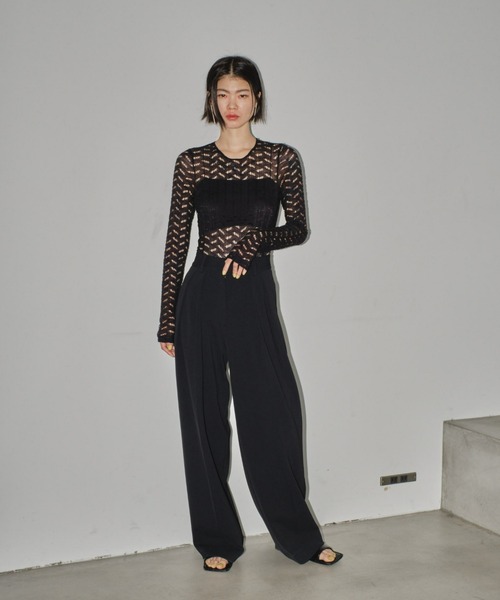 TODAYFUL 「TODAYFUL」 オールインワン 36inch ブラック レディース