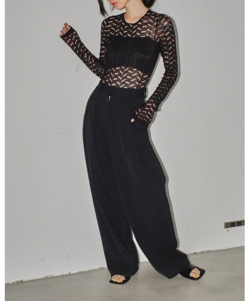 TODAYFUL 「TODAYFUL」 オールインワン 36inch ブラック レディース