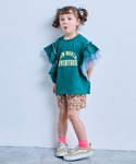 tシャツ チュールフリルカレッジTシャツ キッ...の詳細画像2