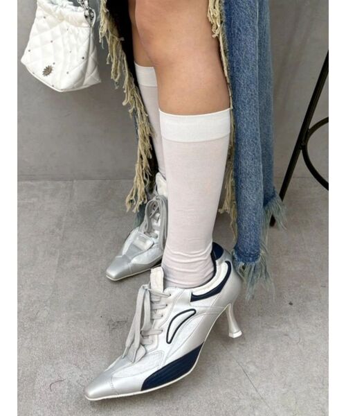 EVRIS（エヴリス） パンプス ポインテッドスニーカーヒール : ZOZOTOWN