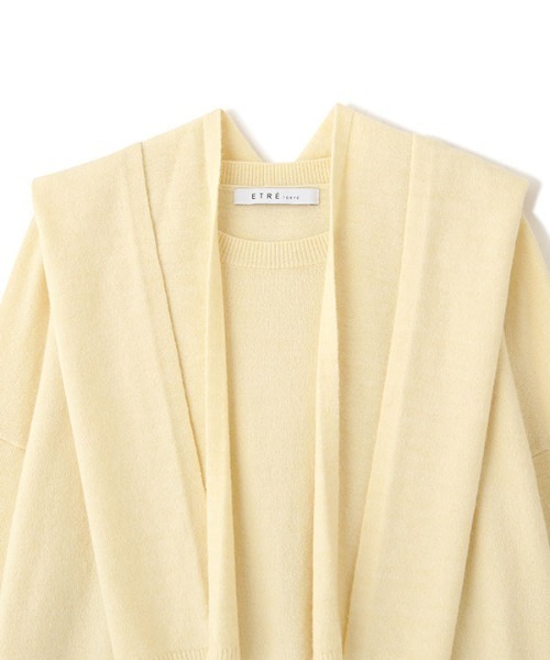 「ETRE TOKYO」 長袖ニット FREE グレー レディース_画像8