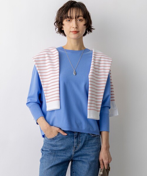 23区（ニジュウサンク） ニット セーター ネオコンフォートストレッチ
