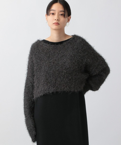 「A part by」 ニットワンピース FREE ライトグレー レディース_画像7