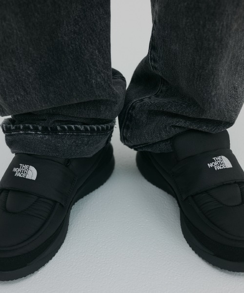 「THE NORTH FACE」 スリッポン 26.0cm ブラック×ブラック レディース