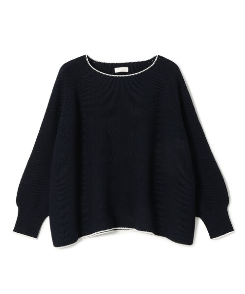 Ballsey（ボールジィ） ニット セーター モスステッチ ワイドプル