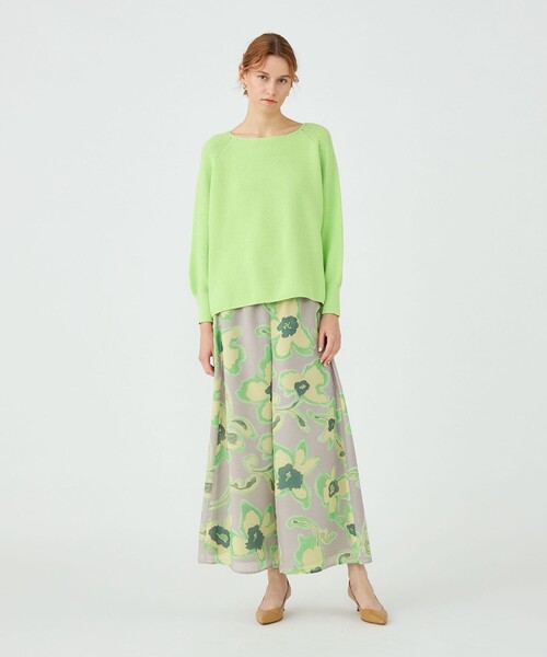 Ballsey（ボールジィ） ニット セーター モスステッチ ワイドプル