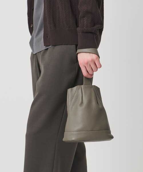 polpetta 黒 レザー ショルダーバッグ POLPETTA（ポルペッタ） ショルダーバッグ 「POLPETTA」TULIPANO-P