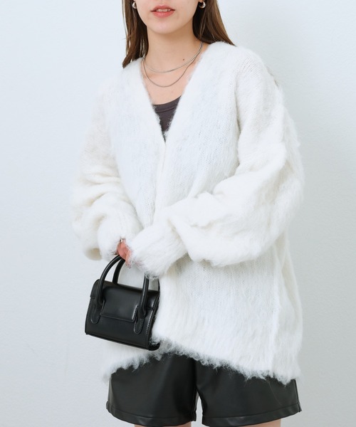 「COLONY 2139」 ニットカーディガン FREE グレー レディース_画像5