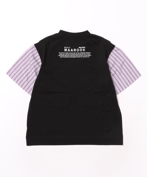 「maarook」 「KIDS」半袖カットソー 160cm ブラック キッズ_画像2
