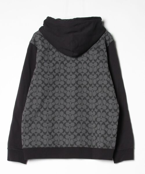 今だけ値下げしてみます。COACH ブラック パーカー ロゴプリント COACH（コーチ） プルオーバーパーカー L ブラック メンズ : ZOZOTOWN