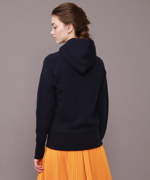 「DRESSTERIOR」 ジップアップパーカー 2 ベージュ レディース_画像3