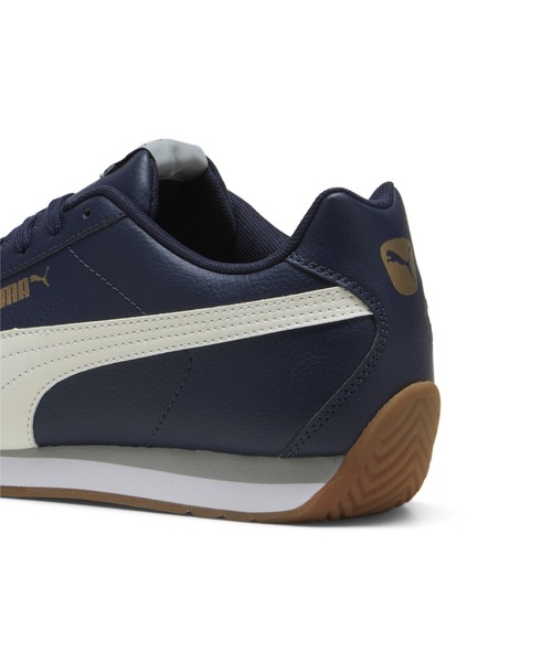 「PUMA」 ローカットスニーカー 25.0cm ブラック×ホワイト メンズ_画像6