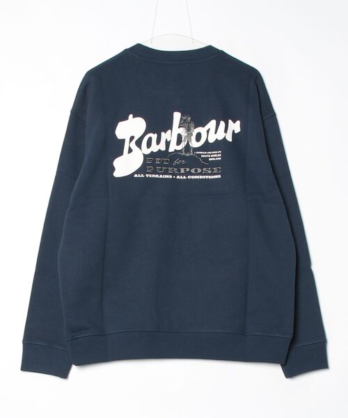 Barbour（バブアー） トレーナー スウェット Blythe クルーネック 