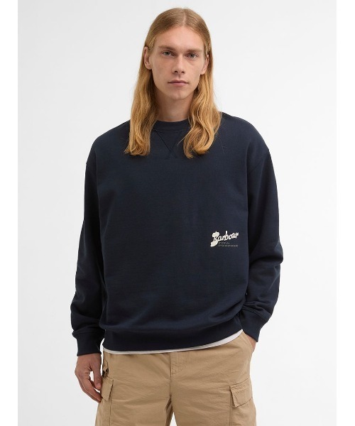 Barbour（バブアー） トレーナー スウェット Blythe クルーネック