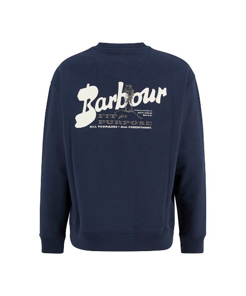 Barbour（バブアー） トレーナー スウェット Blythe クルーネック