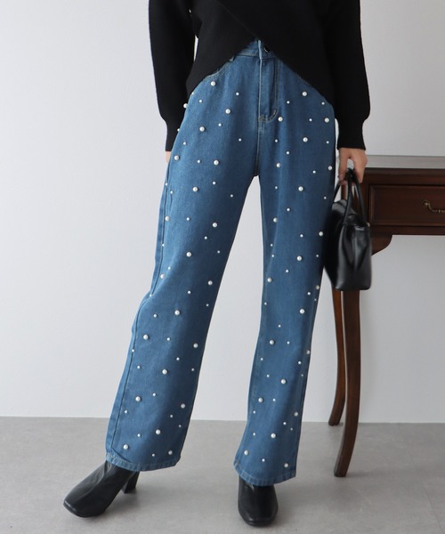 「BLUEEAST」 デニムパンツ SMALL ブルー レディース_画像2