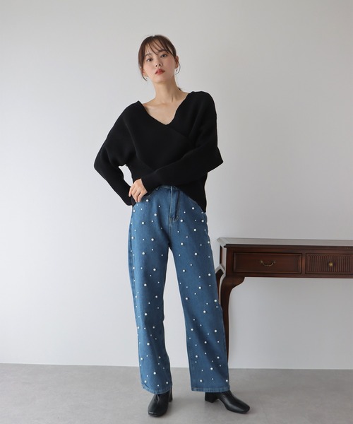 「BLUEEAST」 デニムパンツ SMALL ブルー レディース_画像4