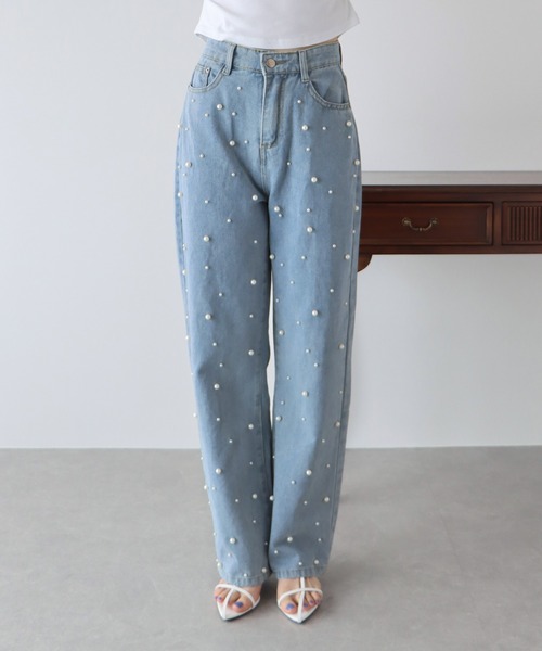 「BLUEEAST」 デニムパンツ SMALL ブルー レディース_画像7