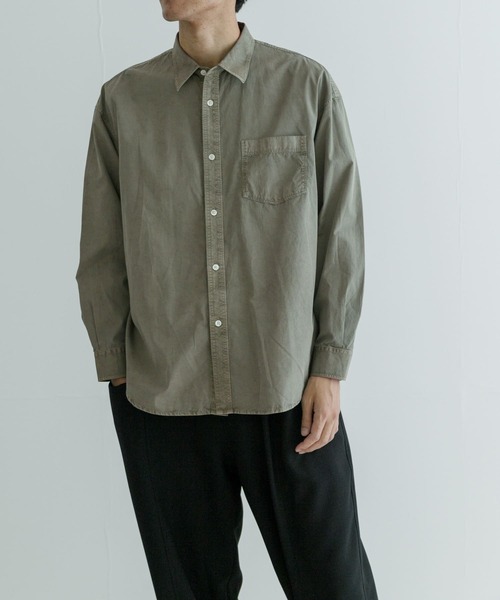 「THOMAS MASON」 長袖シャツ「URBAN RESEARCHコラボ」 LARGE ブルー系その他 メンズ_画像3