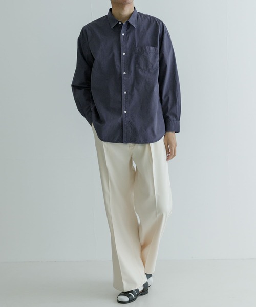 「THOMAS MASON」 長袖シャツ「URBAN RESEARCHコラボ」 LARGE ブルー系その他 メンズ_画像5