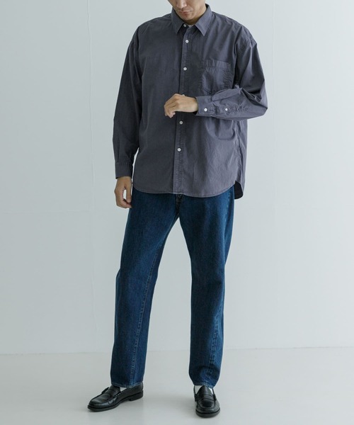 「THOMAS MASON」 長袖シャツ「URBAN RESEARCHコラボ」 LARGE ブルー系その他 メンズ_画像6