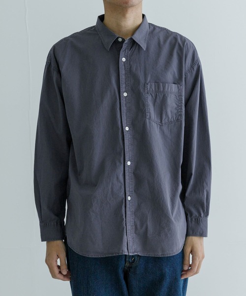 「THOMAS MASON」 長袖シャツ「URBAN RESEARCHコラボ」 LARGE ブルー系その他 メンズ_画像7