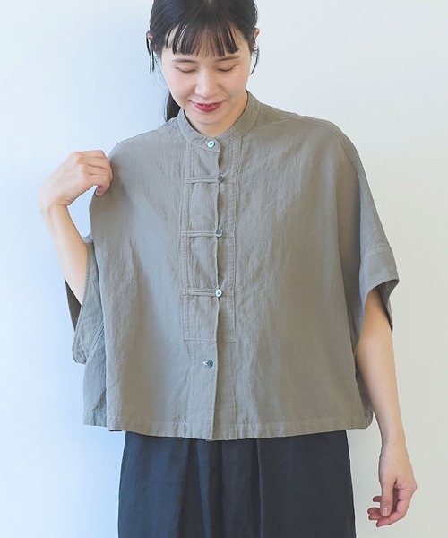 美品 ヤンガニー コットンシャツ・ブラウス 楽天市場】ヤンガニー（素材（生地・毛糸）綿・コットン）（シャツ