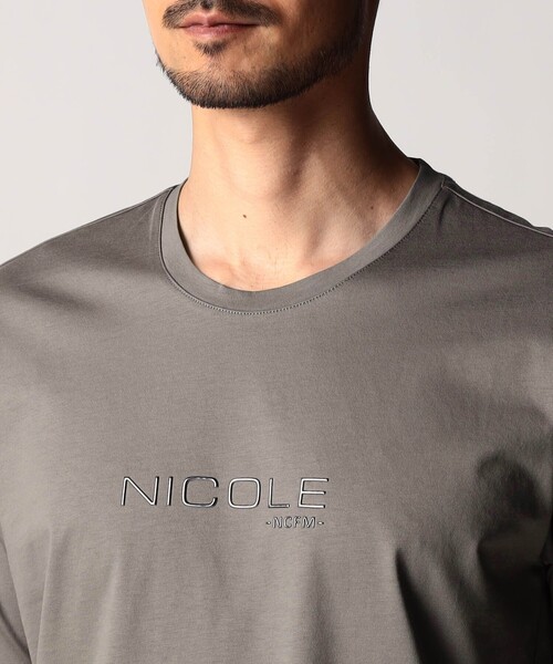 NICOLE CLUB FOR MEN（ニコルクラブフォーメン） tシャツ メタルジェル