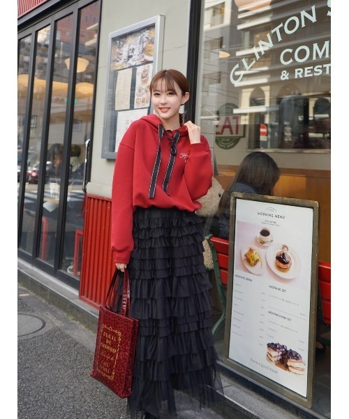 ハーリップトゥ　フリルスカート　Mサイズ Her lip to フリルスカート M ホワイト レディース : ZOZOTOWN Yahoo