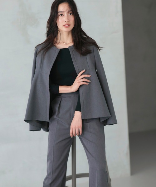 「RUIRUE BOUTIQUE」 セットアップ LL グレー レディースの画像