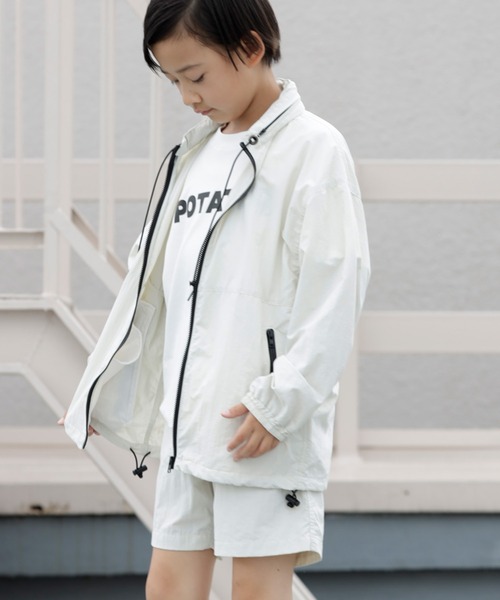 「ARCH & LINE」 「KIDS」ナイロンブルゾン X-LARGE パープル キッズ_画像5