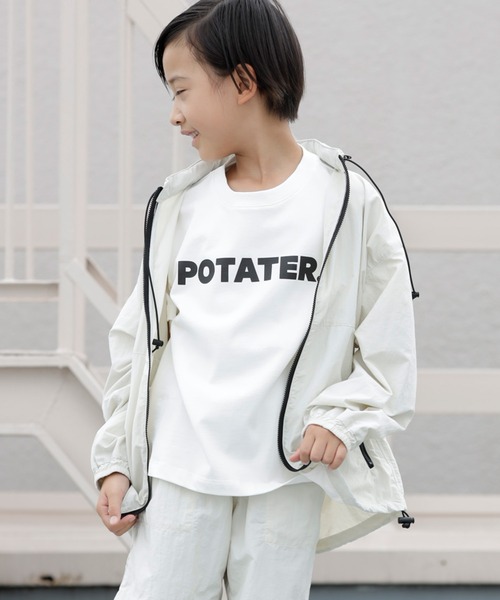 「ARCH & LINE」 「KIDS」ナイロンブルゾン X-LARGE パープル キッズ_画像6